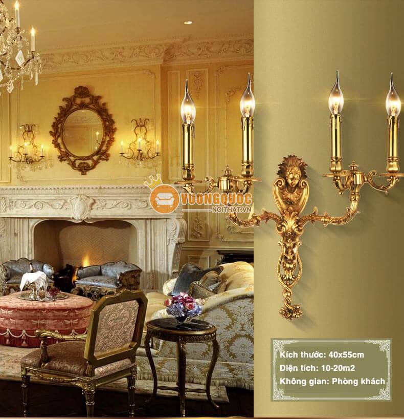 Đèn chùm đồng nhập khẩu nghệ thuật abr184-5